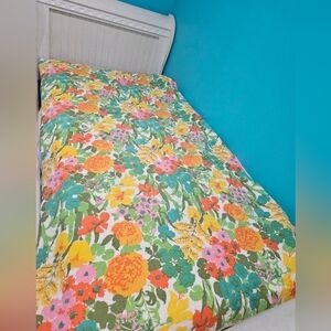50s/60s Floral Summer Quilt